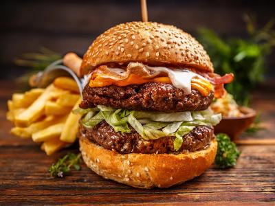 ダブルチーズバーガー